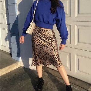 Leopard skirt